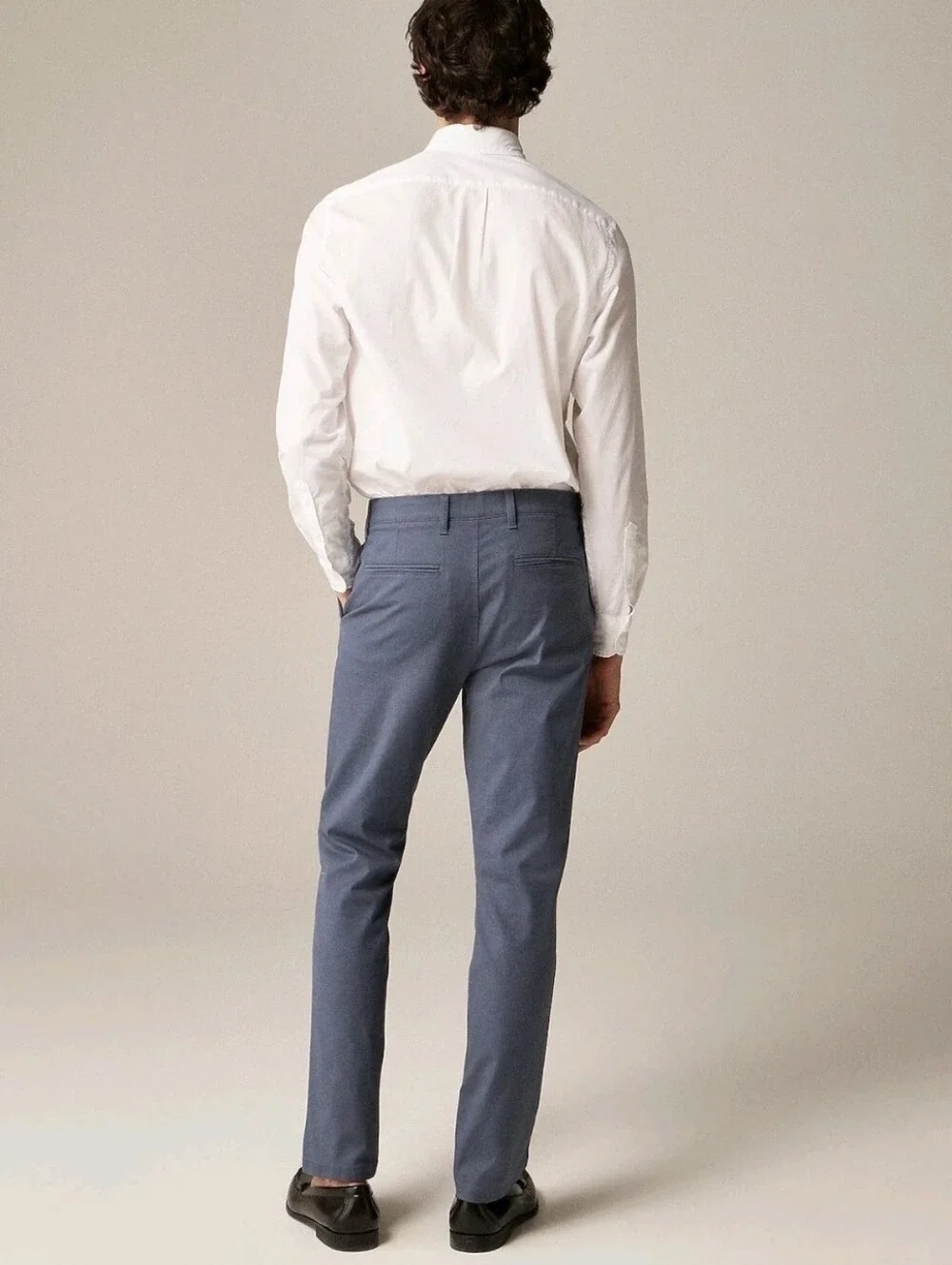 J. Crew 484 Slim Oxford Tech Pants Recycled Polyester Stretch Size 34x30